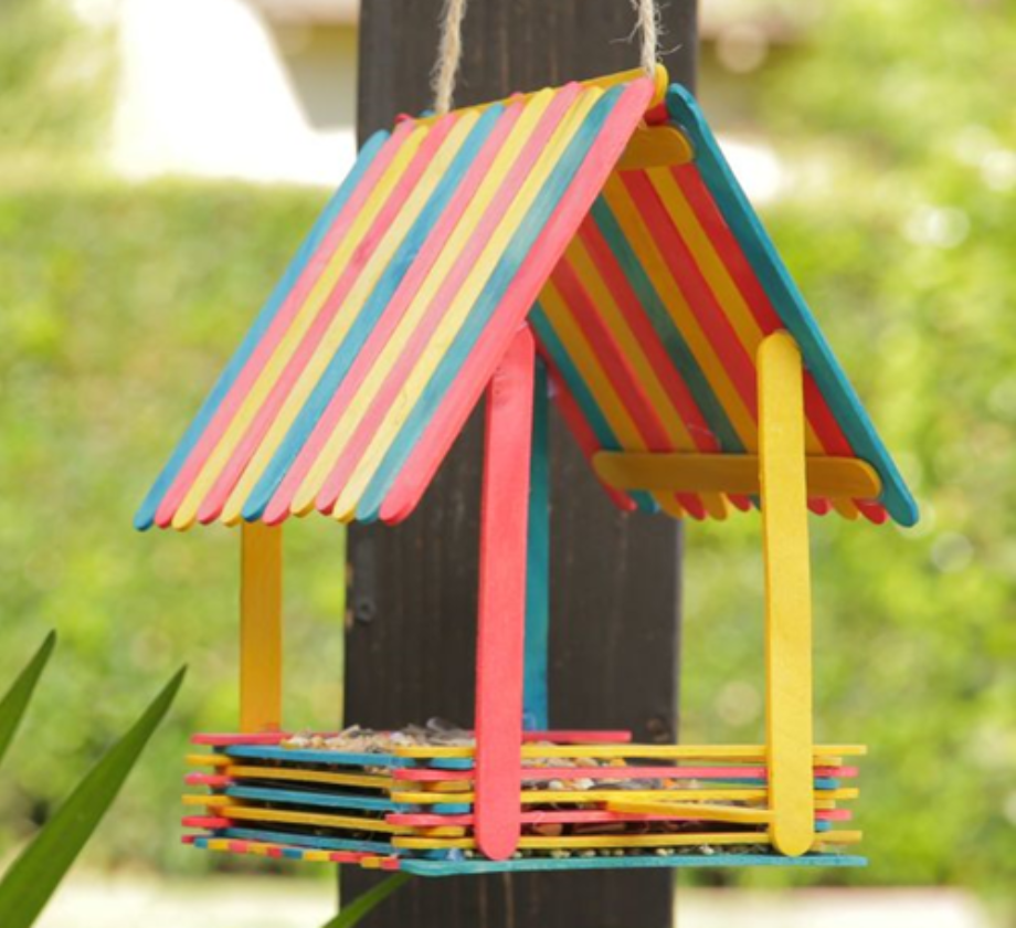 How to make a bird feeder